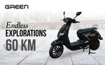 Load image into Gallery viewer, Green Vista 60kms Range Electric Scooter