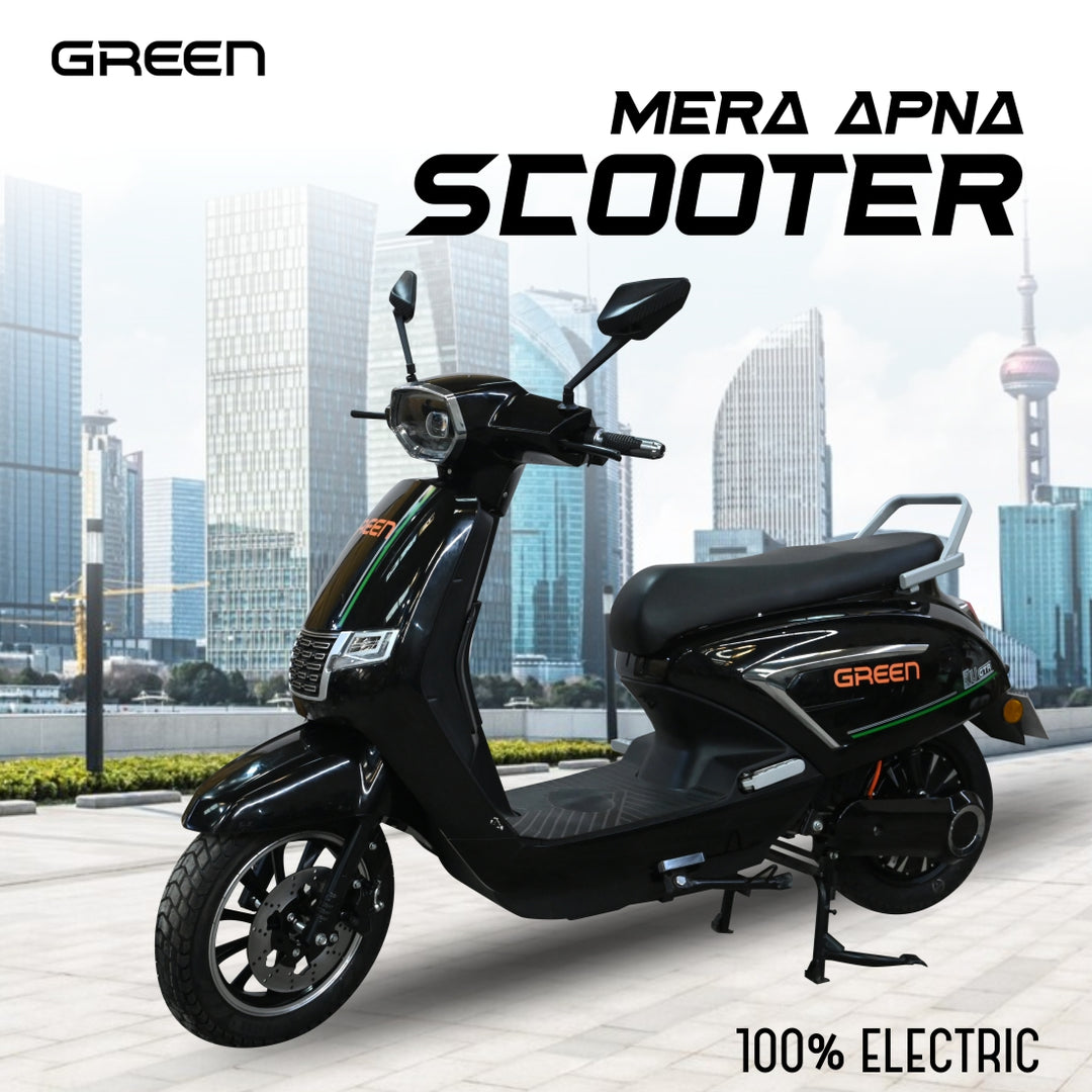 Green Vista 60kms Range Electric Scooter