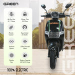 Load image into Gallery viewer, Green Vista 60kms Range Electric Scooter
