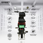 Load image into Gallery viewer, Green Sunny Plus 40kms Range Electric Scooter