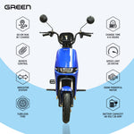 Load image into Gallery viewer, Green Sunny Plus 60kms Range Electric Scooter
