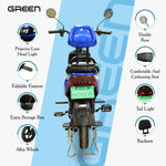 Load image into Gallery viewer, Green Sunny Plus 60kms Range Electric Scooter