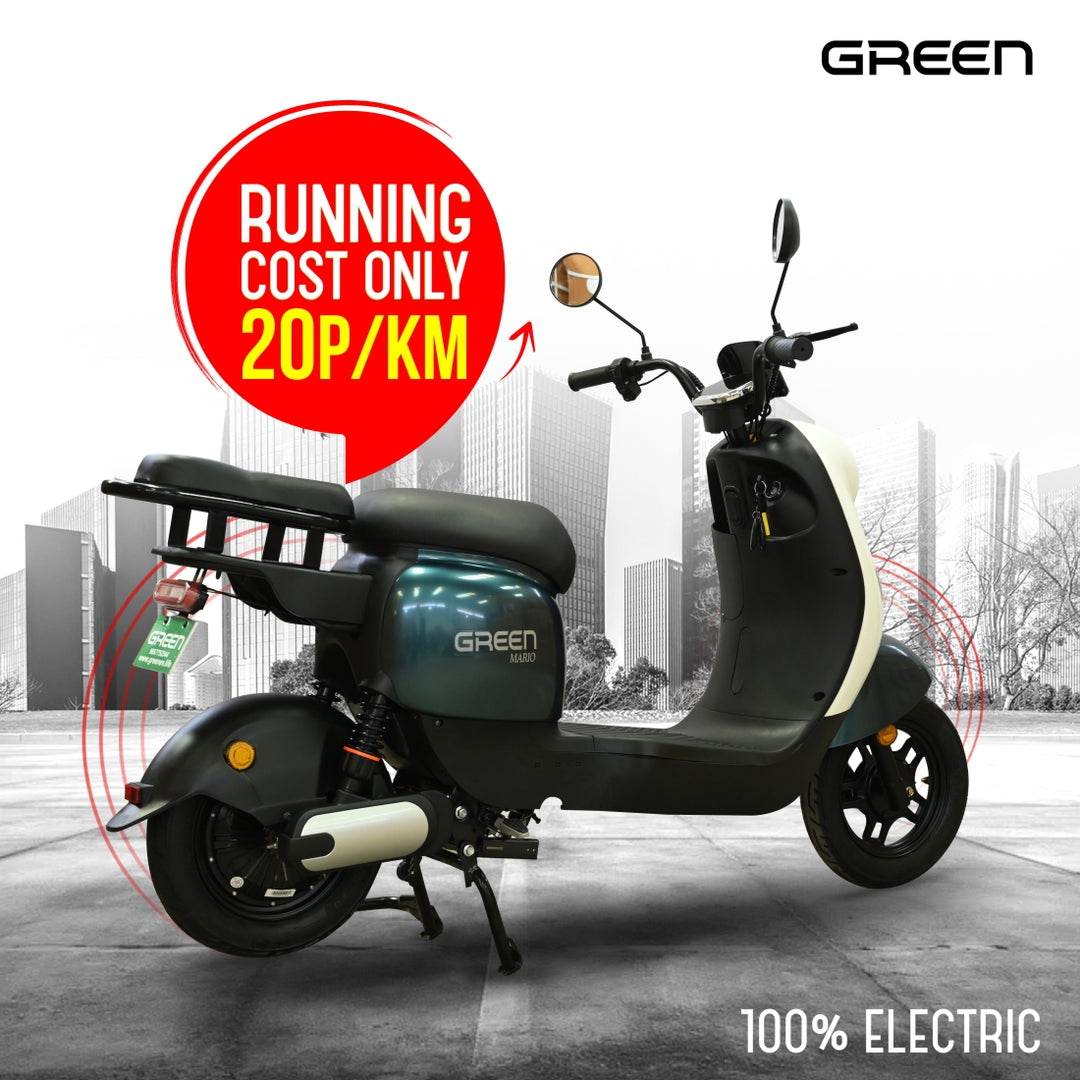 Green Mario 40kms Range Electric Scooter