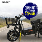 Load image into Gallery viewer, Green Loader 60kms Range Heavy Duty Electric Scooter
