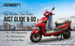 Load image into Gallery viewer, Green Invicta 60kms Range Electric Scooter