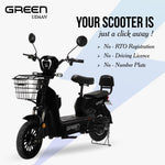 Load image into Gallery viewer, Green Udaan 30kms Range Electric Scooter