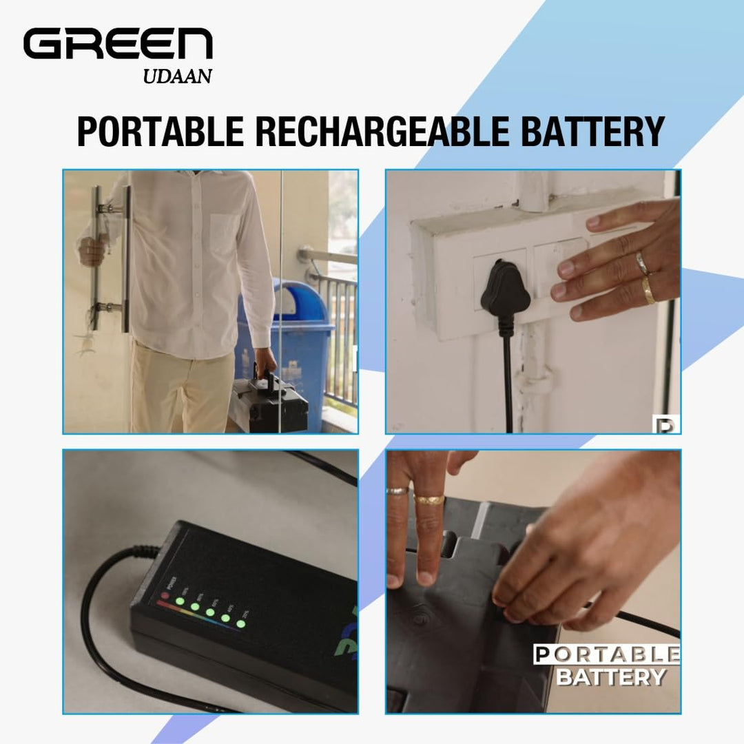 Green Udaan 30kms Range Electric Scooter