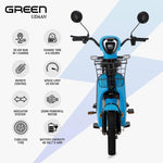 Load image into Gallery viewer, Green Udaan 60kms Range Electric Scooter