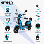 Load image into Gallery viewer, Green Udaan 60kms Range Electric Scooter