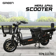 Green Loader 60kms Range Heavy Duty Electric Scooter